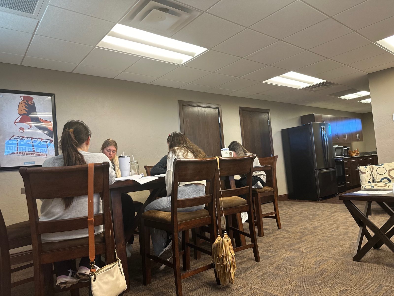 A team training together in an on-site CPR class